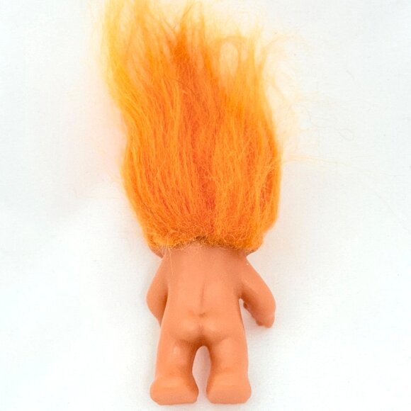 Vintage Signed DAM Good Luck Troll Doll (1985) 4 Inches - Picture 5 of 6